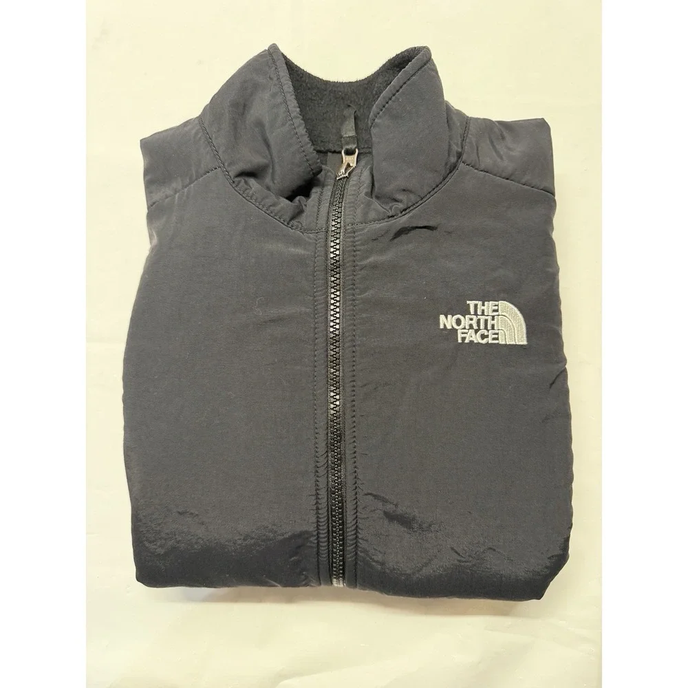 Boys Large North Face Black Winter Coat